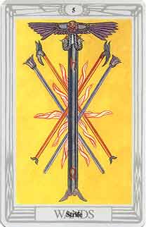 Five of Wands